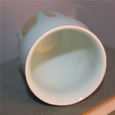 【景德鎮(zhèn)廠家直銷無圖流釉杯】價(jià)格,廠家,圖片,陶瓷工藝品,浮梁縣思翰陶瓷工作室-